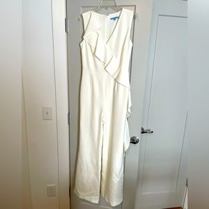 Antonio Melani cream jumpsuit